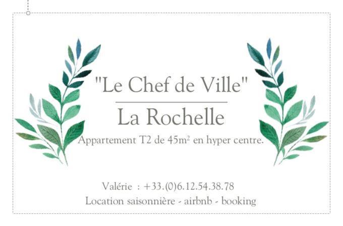 Superbe Duplex De 70M2 Avec 2 Chambres En Hyper Centre Au Calme Sur Cour Classe 3 Etoiles Avec Parking En Option La Rochelle  Exterior foto